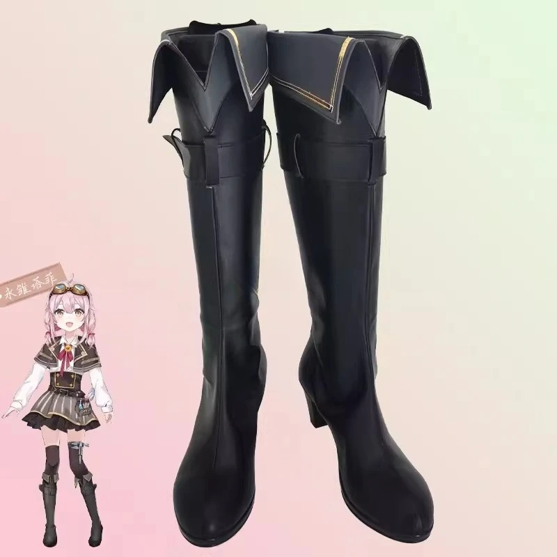 

VT uber Ace Taffy Custom Made Cosplay Shoes Boots Halloween Carnival Props