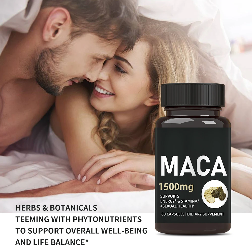 BIYODE Maca Capsules Natural Ingredients, High Strength and Potency 1500mg Supports Energy and Endurance Shampoo