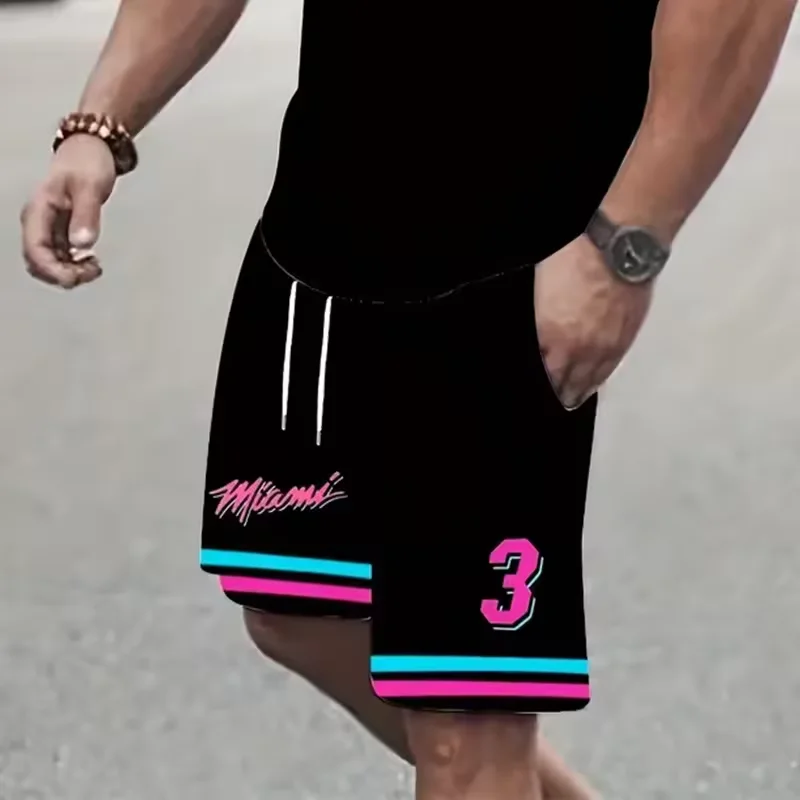 Summer Hot Selling New 3D Printed Street Fashion  Men Women Shorts Breathable Sports Fast Drying Casual Shorts Streetwear Moto