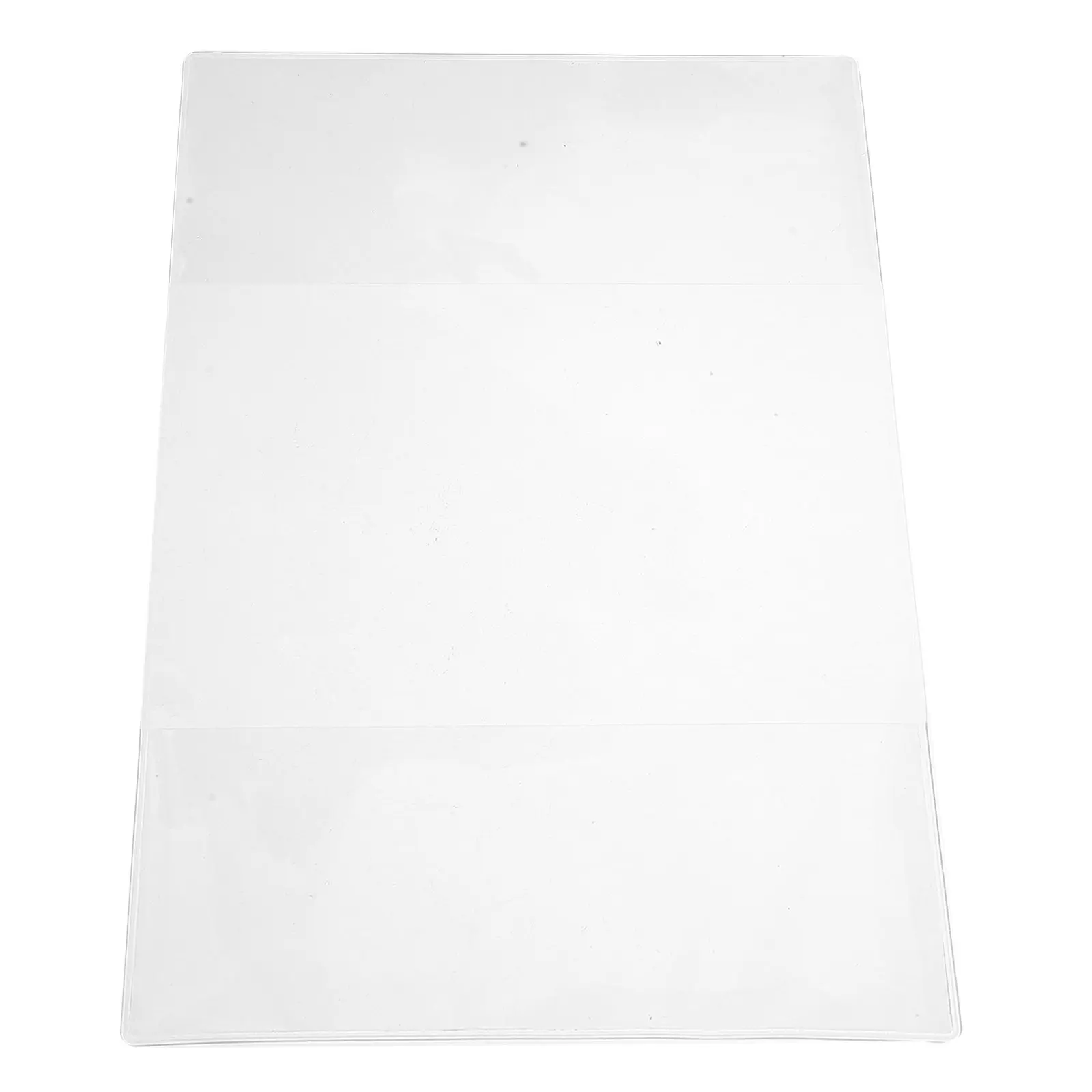 A6 PVC Transparent Book Cover Sleeve Clear Protective Case Planner Loose Leaf Notebook Hand Account Book Protector