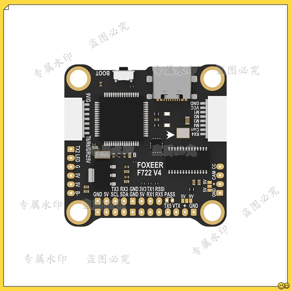 Used for FOXEER F722 V4 Gyroscope 42688 Flight Control 4-8S with Barometer Dual BEC Crossing Machine
