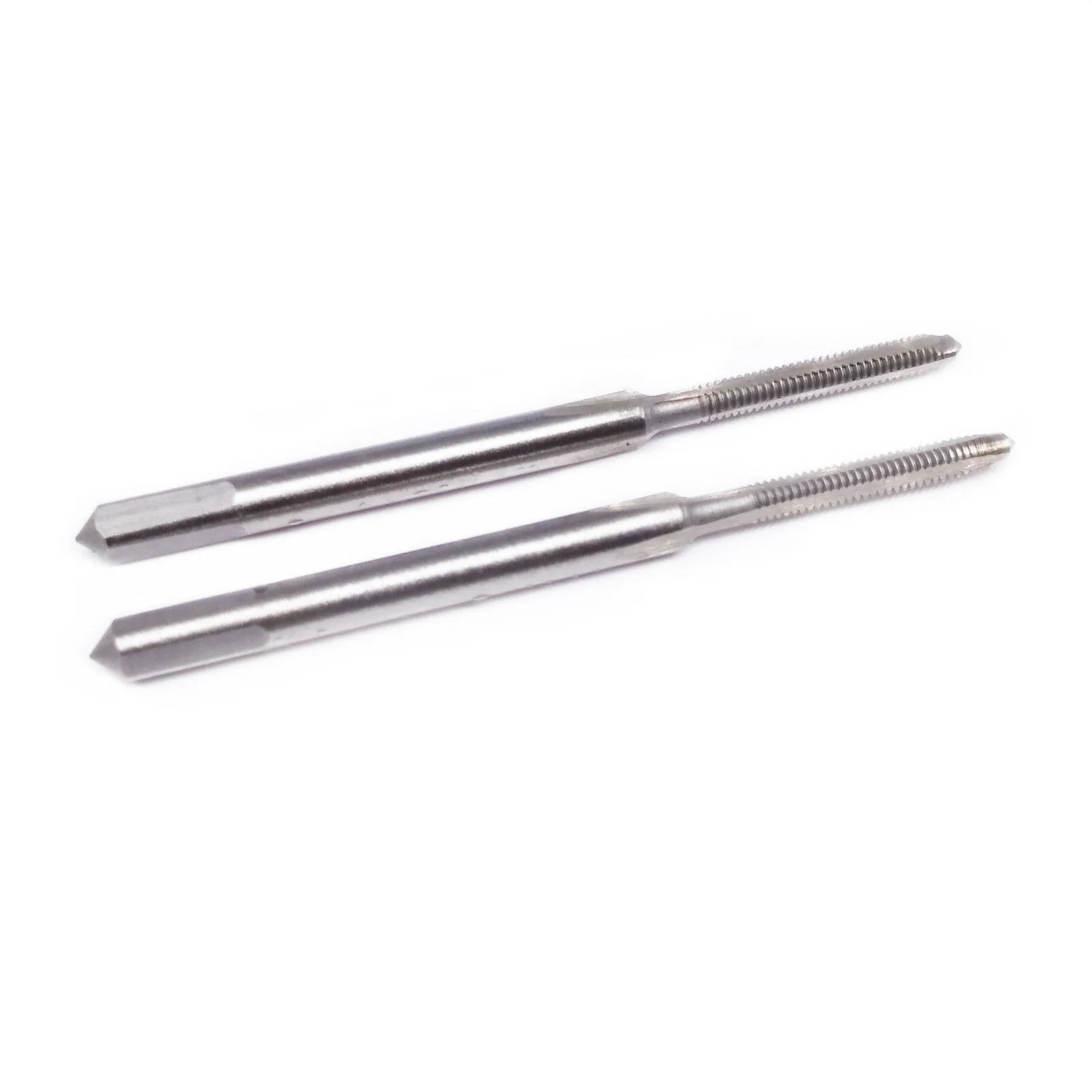 HSS M2 X 0.4 Mm Metric Taper And for tap Set, Right Hand Thread, 45mm Total Length, High Steel For Metalworking (2 Pack)