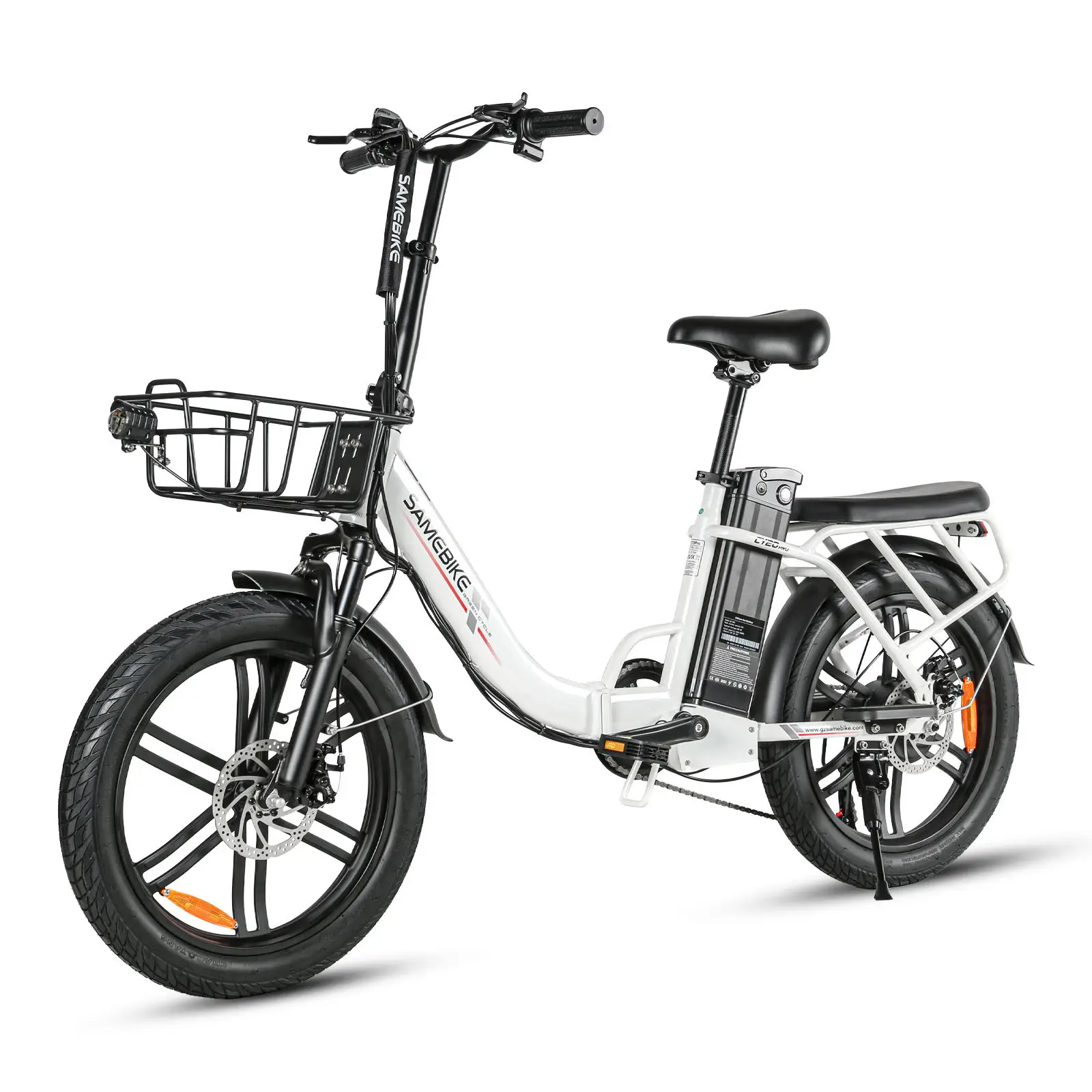Lightweight CY20 Folding Electric Bike 350W Motor 36V15AH Battery Mountain E-Bike 20-Inch Tire Urban Commuter Electric Bicycle