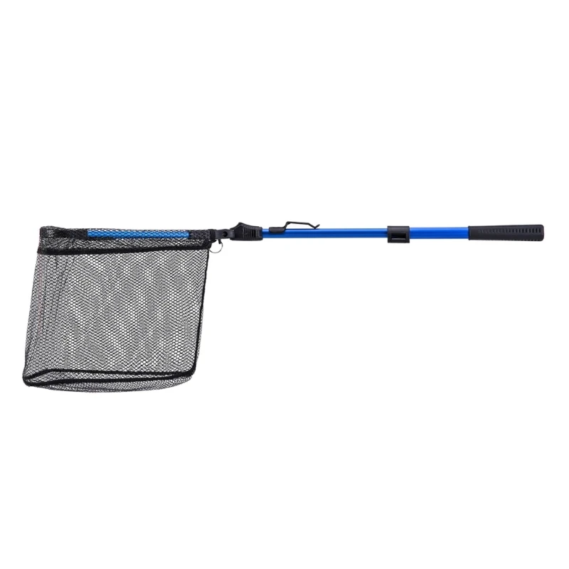 Portable Retractable Fishing Net Telescoping Landing Net Non-Slip Folding Fishing Net for Easy Catches & Release Dropship