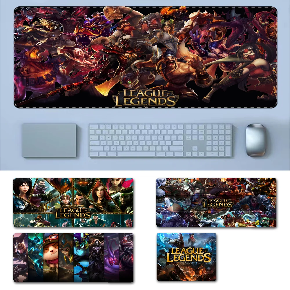 Game League of Legends Characters Mousepad New Arrivals Gamer Speed Mice Retail Small Rubber Mousepad for big Desktop PC La