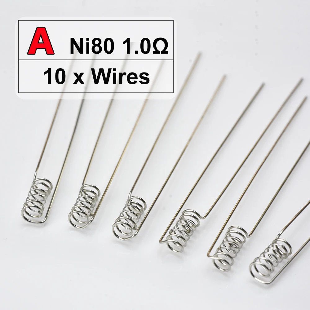 Premium Hand Tool Resistance Mesh Wire 1.2/1.0/0.6/0.8/0.9OHM No Cotton for GTX SPL Jellybox Nord Rebuild