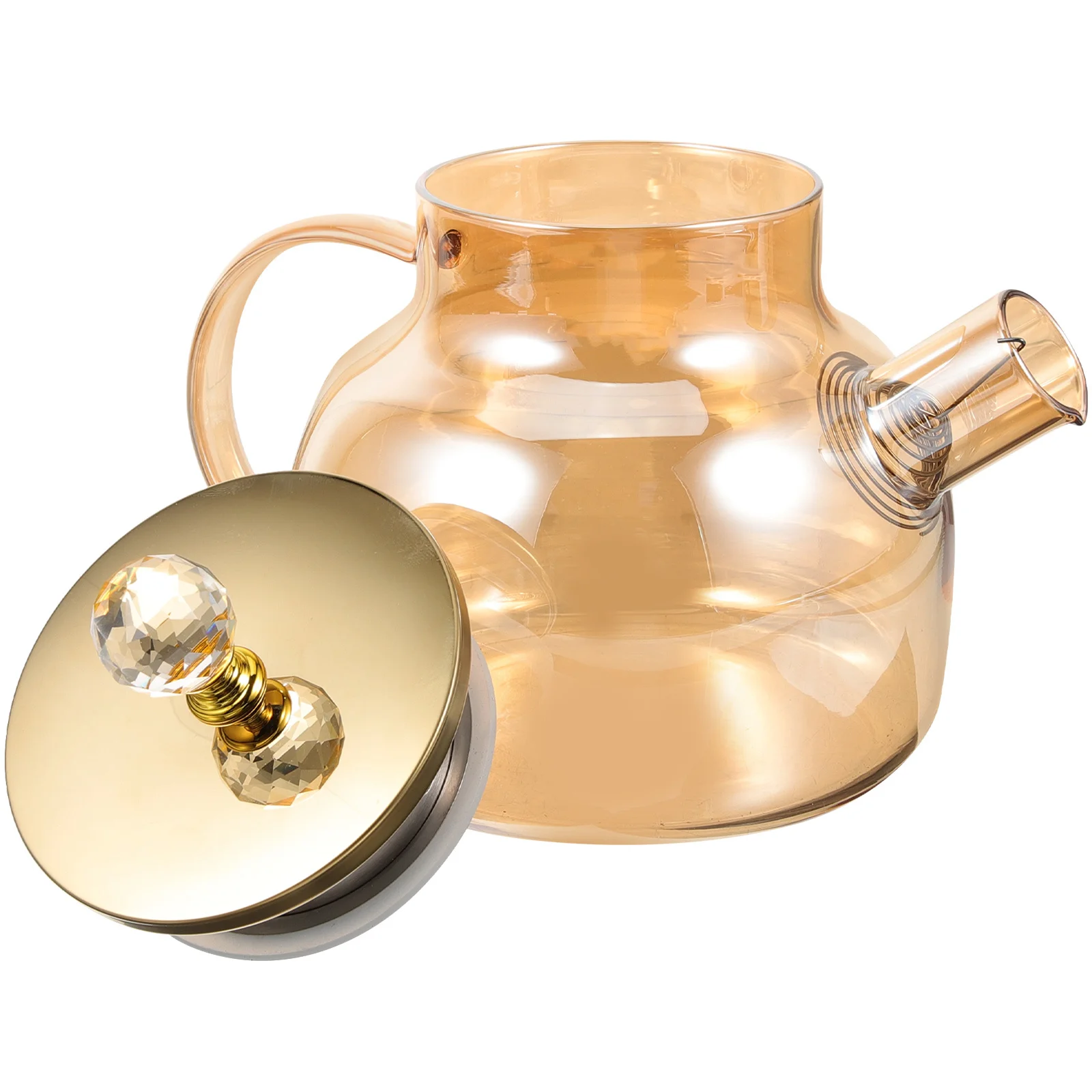 

Glass Pitcher Cold Water Large Capacity High Temperature Resistant Juice Pot for Kitchen Glass Pitcher