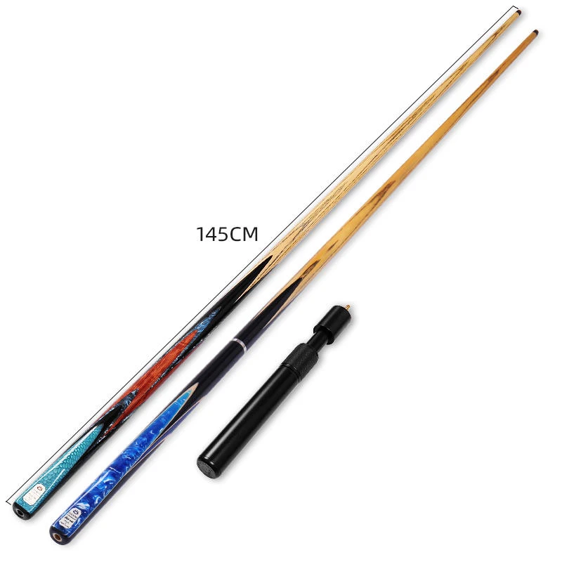 NEW O'min 3/4Split One Piece Snooker Cue XUAN YUAN/JU FENG Model 10mm /11.5mm Tip Snooker Cues Case Set China