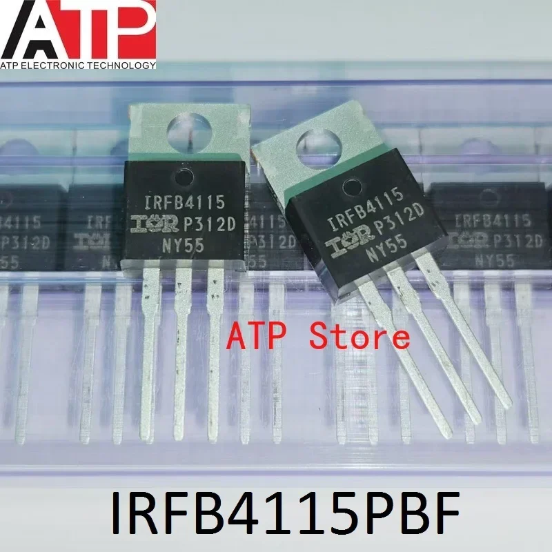 (10 Pieces) 100% New Imported Original IRFB4115PBF IRFB4115 TO-220 FET 150V 104A Transistor MOSFET