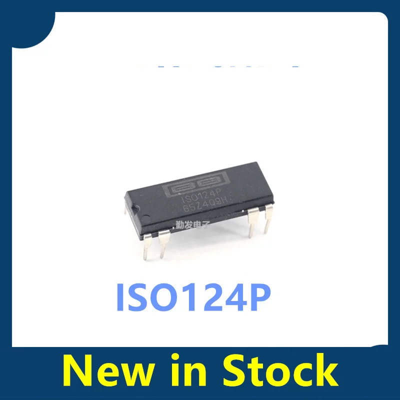 5PCS ISO124P ISO124 DIP-8 Amplifier IC Through-hole – DIP-8 Precision Isolation Amplifier  Brand new, genuine