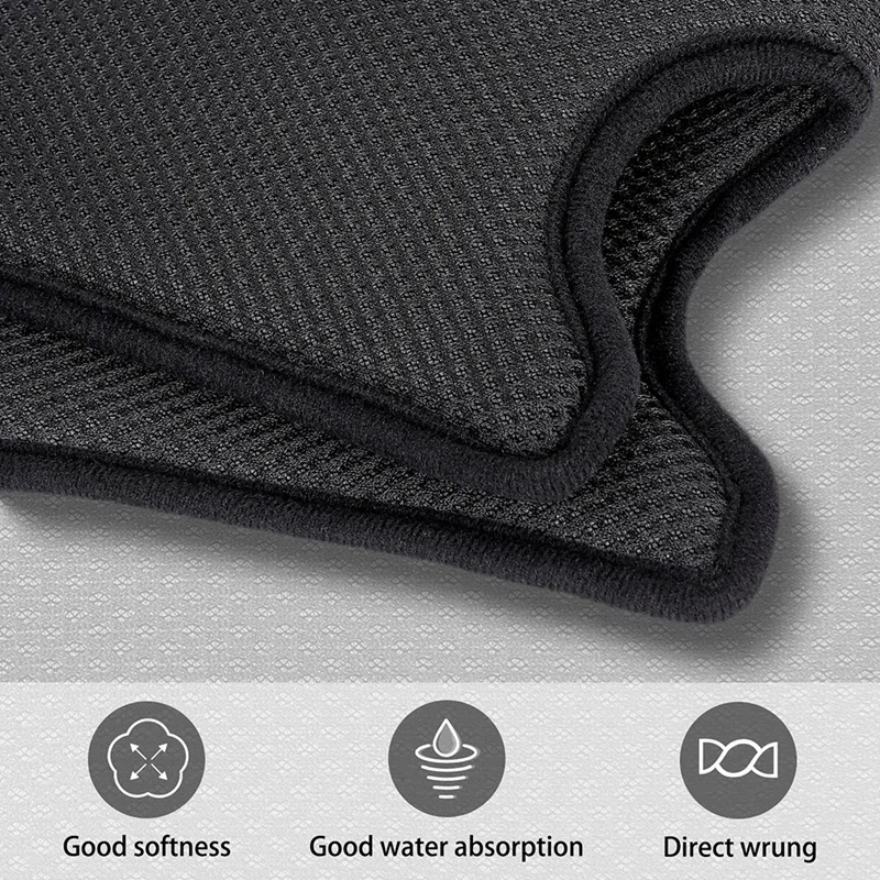 Water Absorption Kitchen Sink Mat Bathroom Faucet Splash Catcher Washbasin Counter Absorbent Pads Toilet Room Water Prevent Mats