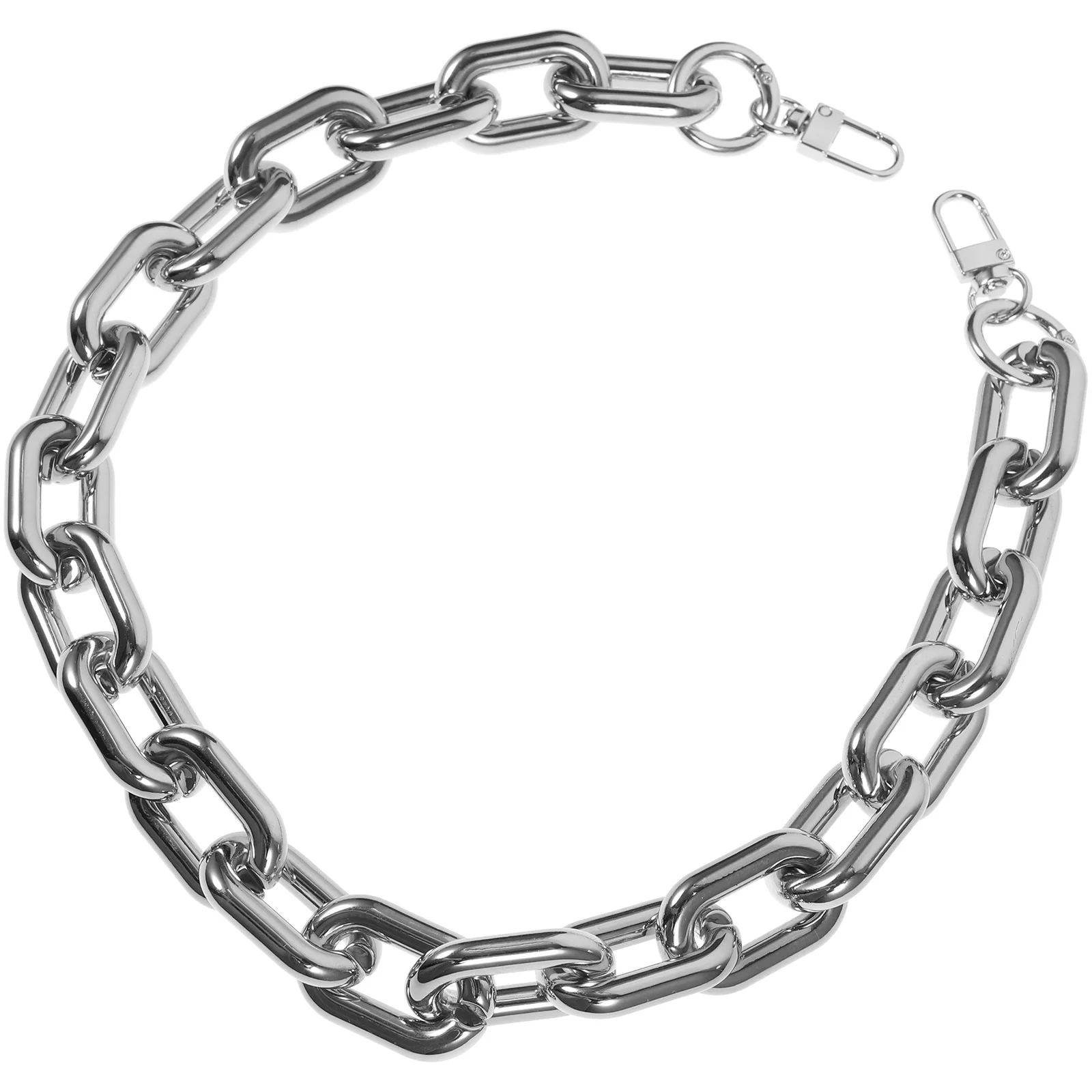 

Luxury Gold Silver Purse Chain Strap Acrylic Bag Chain for Handbag Clutch Crossbody Replacement Easy Install Shoulder Bag Straps