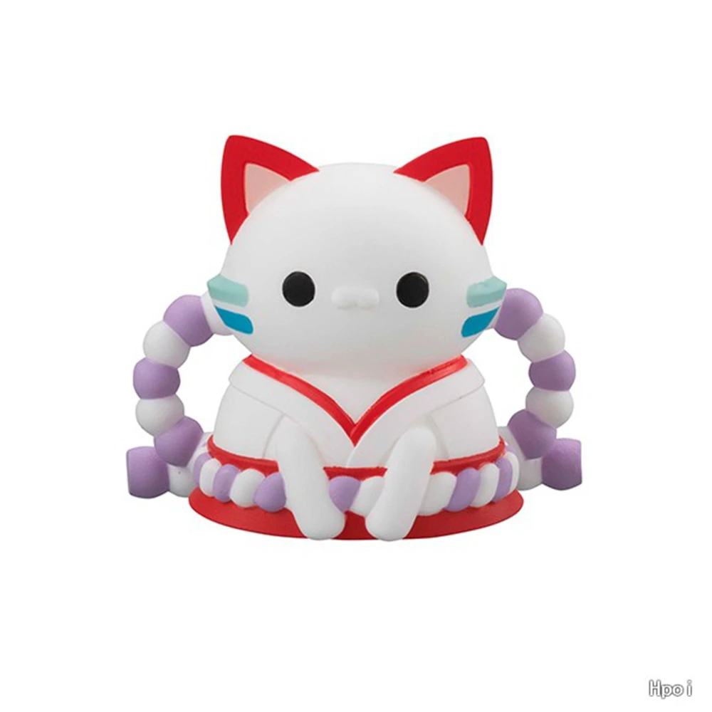 3CM Monkey D. Luffy Meow Figure Anime ONE PIECE Animation Model Toys Gifts Collection Decoration Ornaments Artwork Desktop PVC