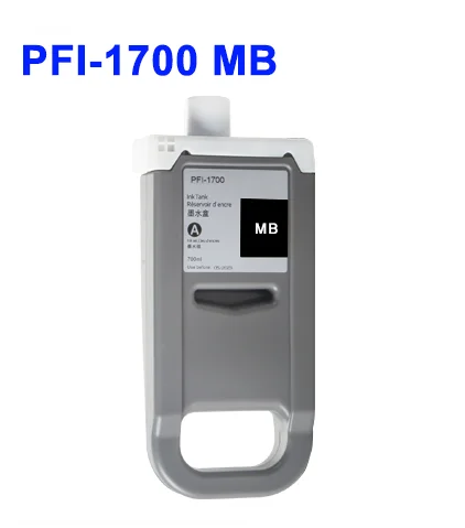 PFI-1700 Pfi1700 Inktcartridge 700Ml 100% Compatibel Voor Canon Pro 2000 4000 4000S 6000 6000S 2100 4100 6100 Met Pigmentinkt