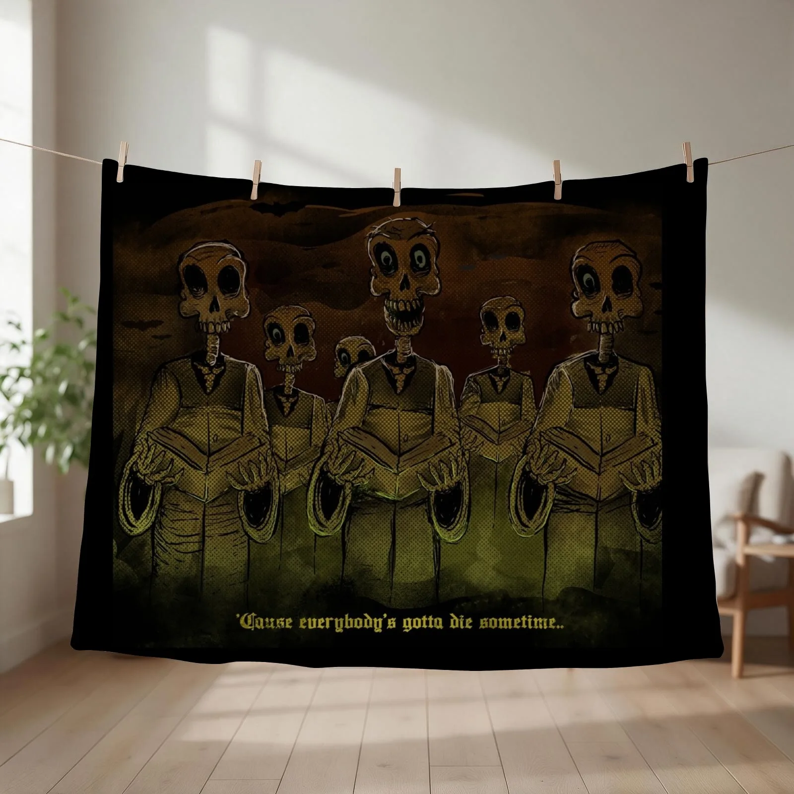 A Little Piece of Heaven Throw Blanket couch cozy soft plush fuzzy picnic outdoor blanket