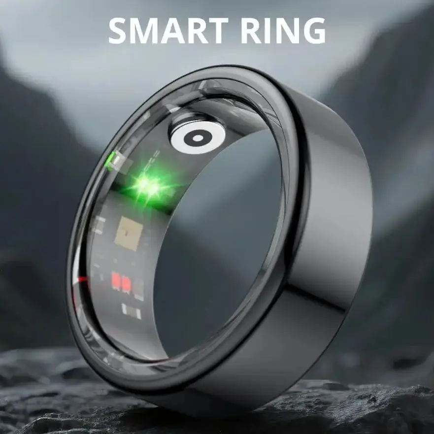 

Xzon connected Ring with sleep monitoring, step counting, heart rate, blood oxygen, iPhone and Android