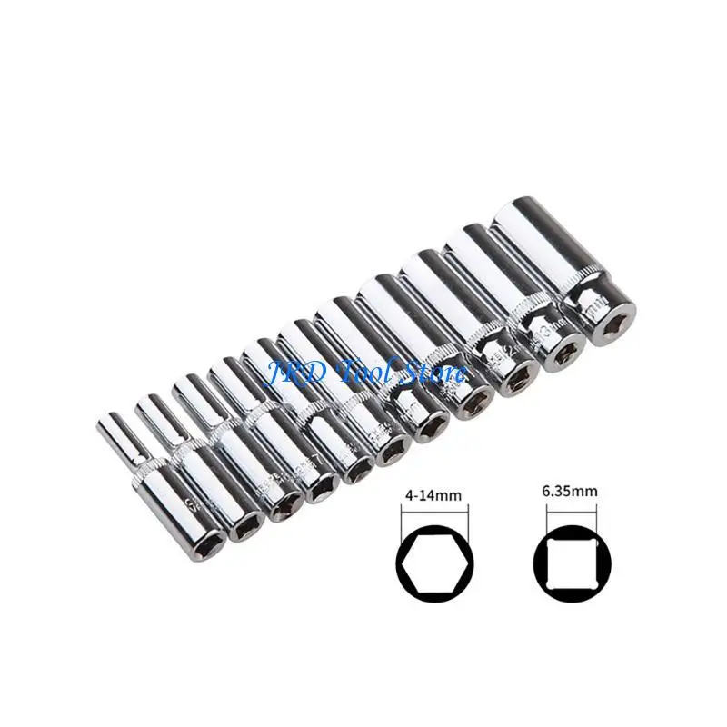 A2UD 11pcs шестиугольные сфотографические гаечные гаечные гаечные гаечные гаечные ключки