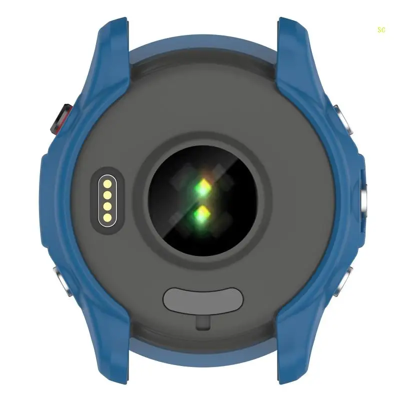 لساعة Forerunner955 الذكية من مادة TPU الواقية للحافظة وغطاء متين للحماية من غطاء الساعة المقاوم للصدمات دروبشيب