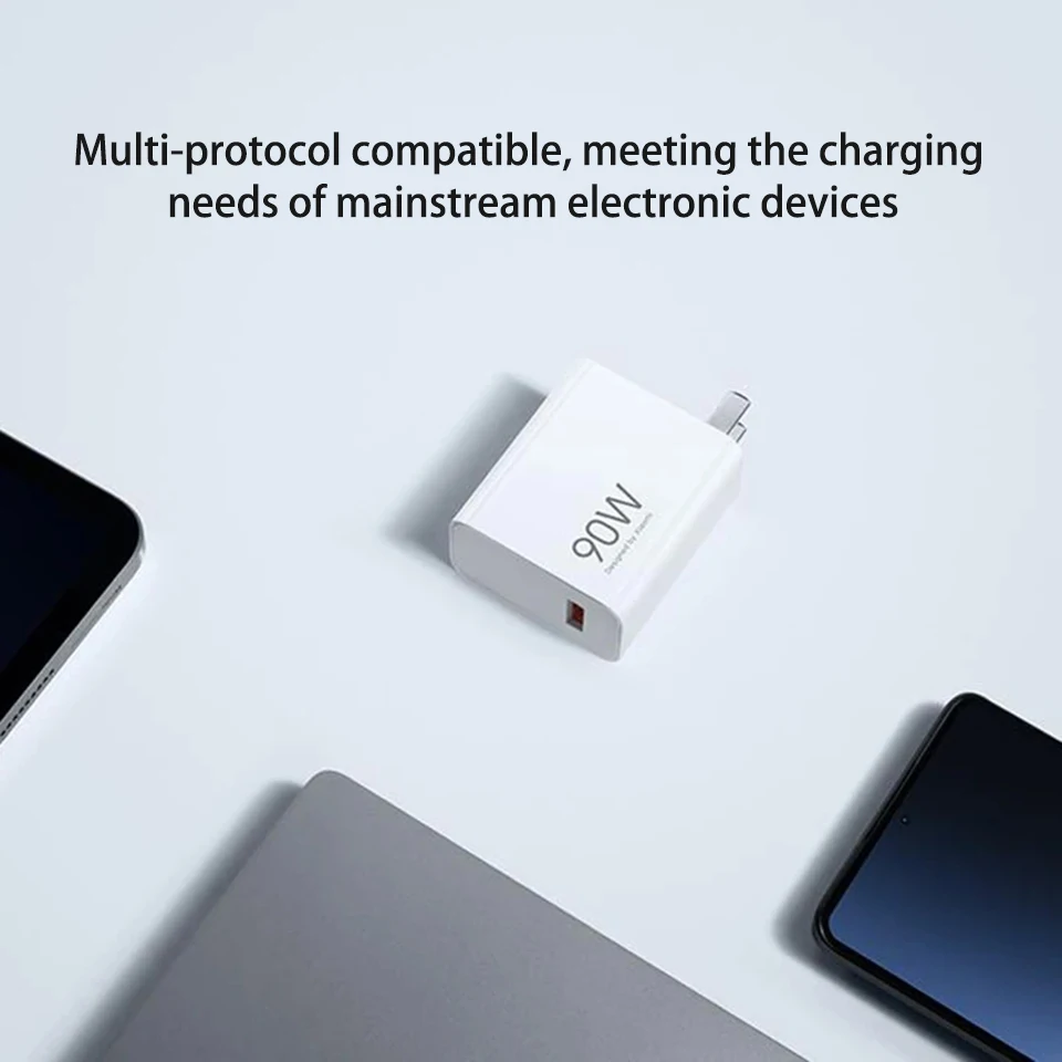 Cargador Original Xiaomi de 90w con Carga Rápida Turbo para Xiao Mi 15T Ultra 14 13 T 12 Poco X5 Pro F7 Pad 7 Redmi, Cab