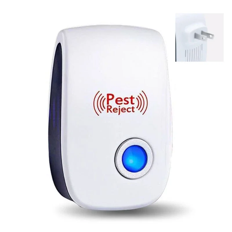 3/5/50 stuks Ultrasone Ratten- en Muggenverjager, Plug-in Ongediertebestrijding, Veilig en Effectief voor Huis, Tuin, Binnen en Buiten, Ongediertebestrijding