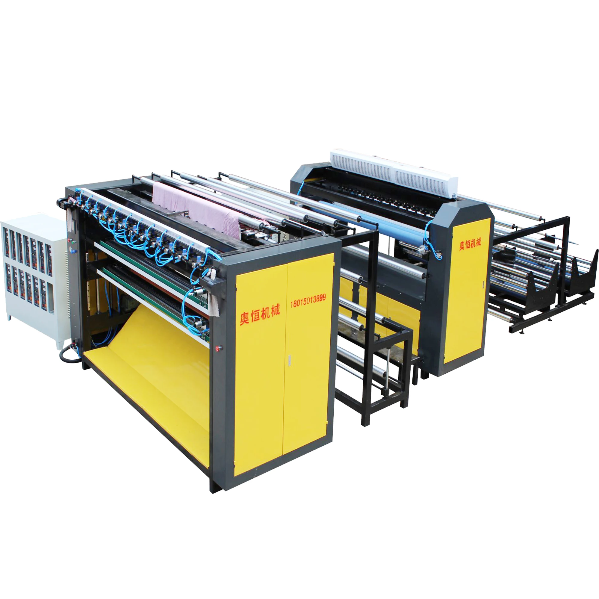 Prodotto di alta qualità AH-SC1000-3500 Macchina da taglio per tessuti in microfibra ad ultrasuoni da 20 KHz a risparmio energetico e trasversale//