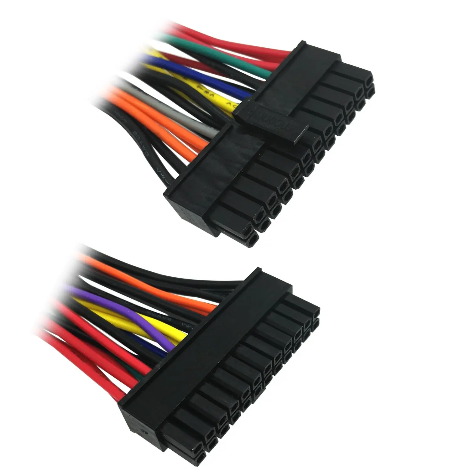 24 Pin Female to Mini 24 Pin Male ATX Main Power Adapter Cable for DELL Optiplex 380 580 760 780 960 980 3.94-inch