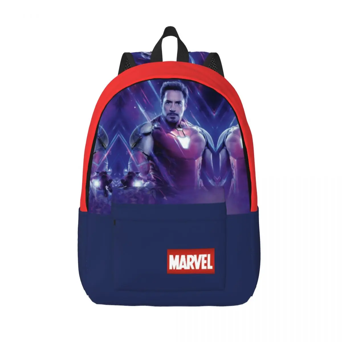 

Handbag Iron Man Large Capacity Marvel Animation Iron Man Office Staff Birthday Gift Casual Schoolbag For School