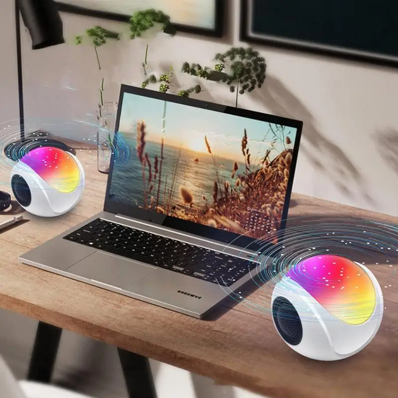 Extra Bass Portable Speaker Outdoor Speakers For Pool Cool RGB LED Lights Powerful Clear Sound Loud Booming Long Playtime Bass