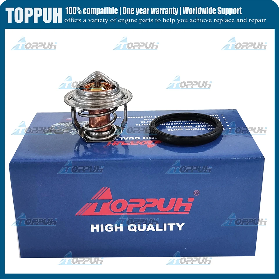 

Новый V1505 82 ℃ Термостат, подходящий для двигателя Kubota V1505, трактора X24, погрузчика, экскаватора