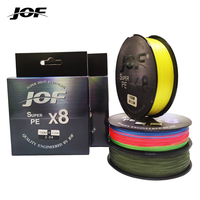 JOF Brand X8 Series 8 Strands 150M 300M 500M PE Braided Fishing Line 20-100LB Multifilament Fishing Line Smooth Carp Fishing