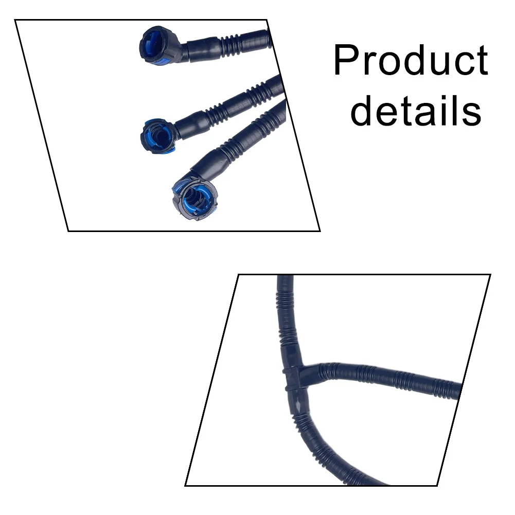 Front Bumper Hose Headlight Washer Non-deformation Practical Design ABS Plastic OEM 80D955970 As Shown In The Picture