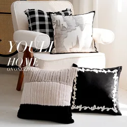 30x50/45x45CM Light Luxury Throw Pillow Cover Modern Stamping Waist Cushion Cover Decor Home Decorative Pillowcase
