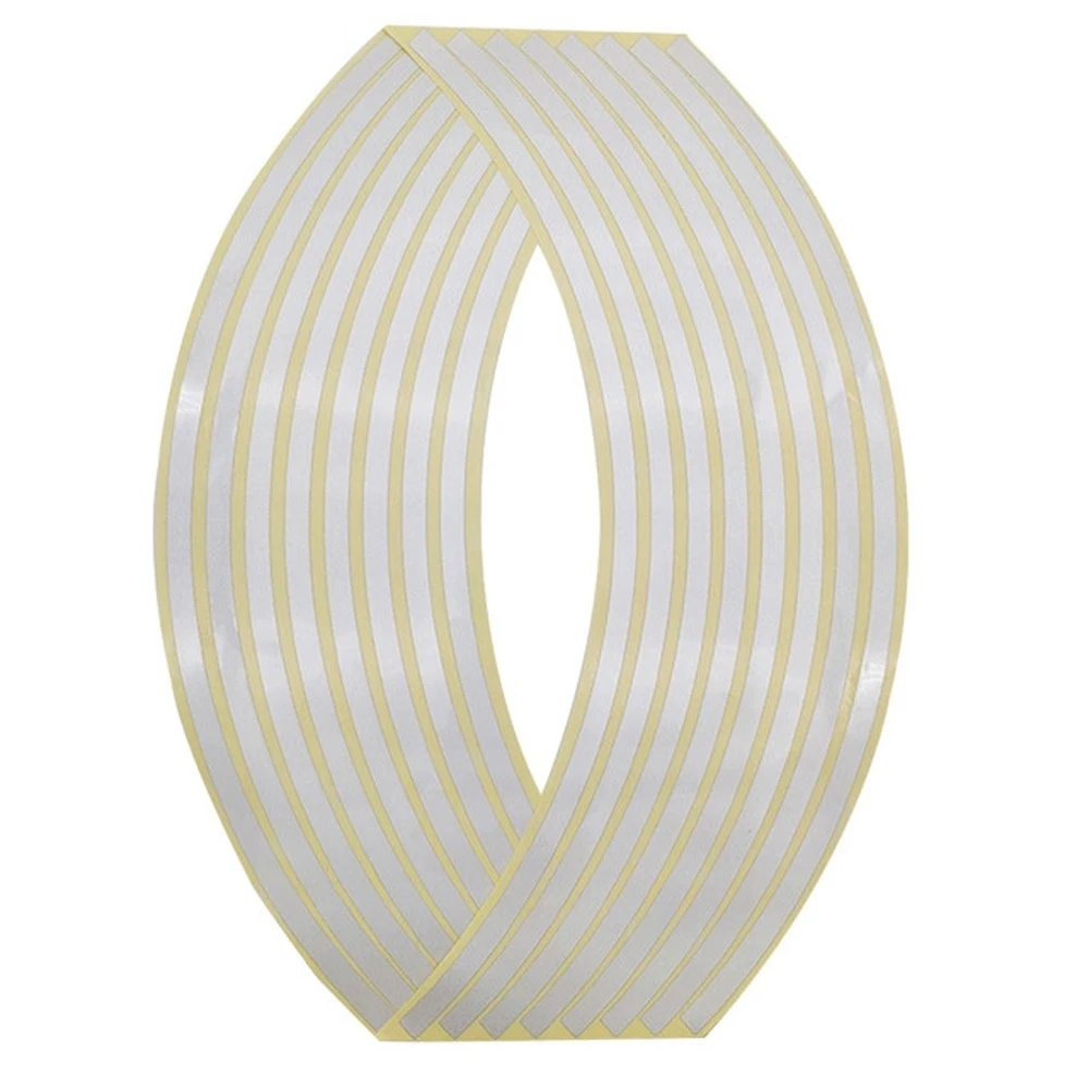 Stickers Bike Stickers Car Wheel Stickers Wheel Rim Tape Reflective Sticker Motorcycles Wheel Sticker Rim Stripe Tape