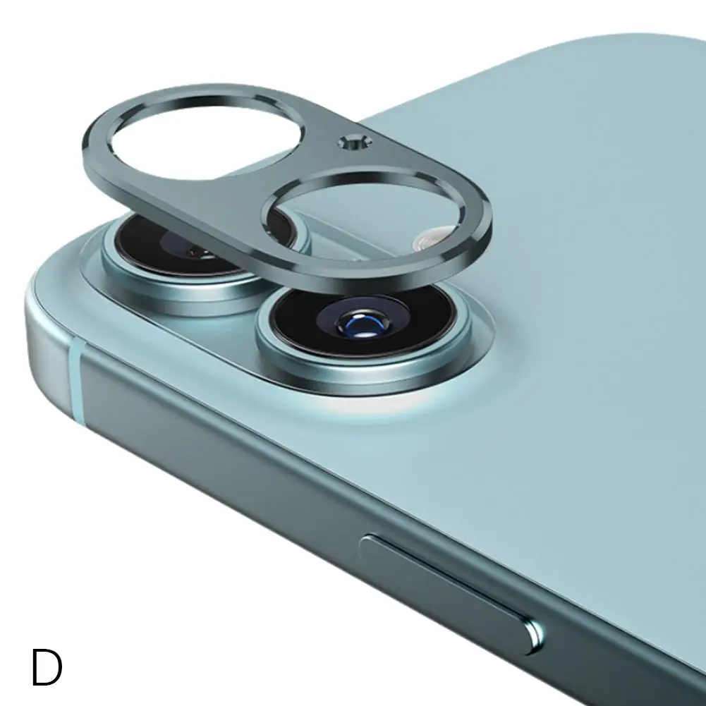 Suitable For 16/16plus Mobile Phone Camera Anti-drop Aluminum Laminated Metal Sticker Q6g6