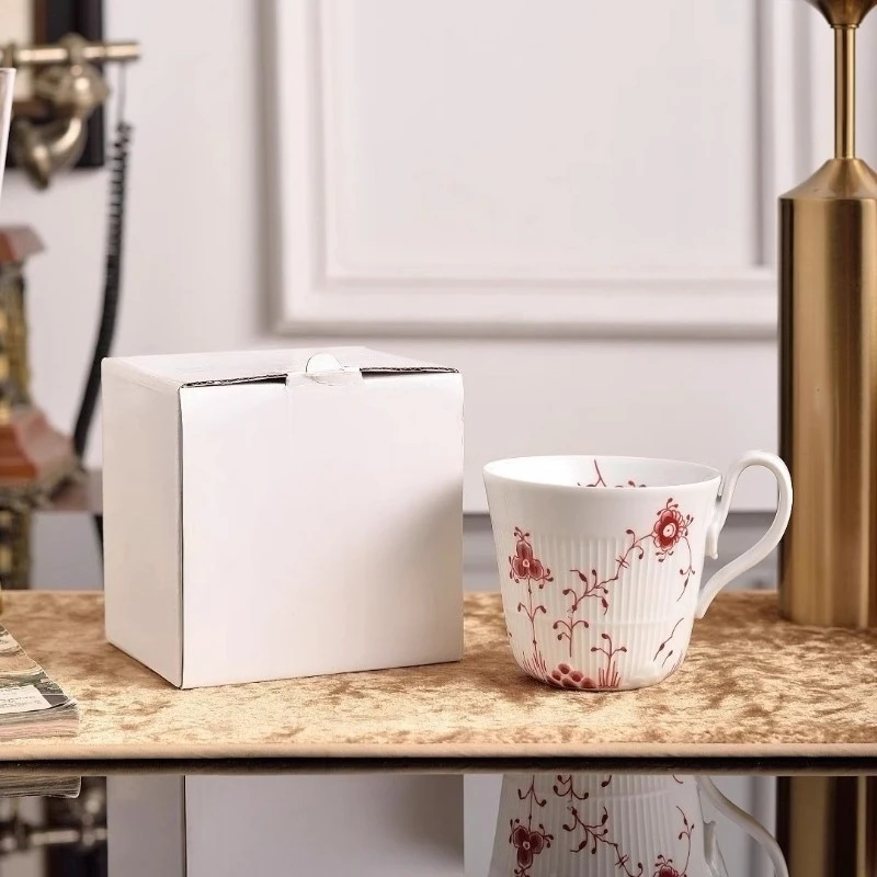 

Керамическая кофейная кружка и блюдце с чайником Современная прочная посуда для чая для завтрака или офиса