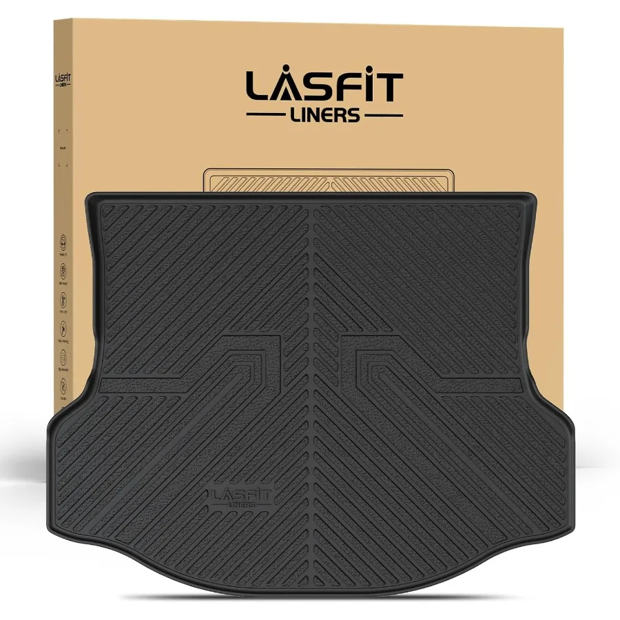 

Коврик в багажник для RAV4 20132018 TPE AllWeather Cargo Mat с индивидуальным приспособлением для RAV 4 2013 2014 2015 2016 2017 2018, включая гибрид