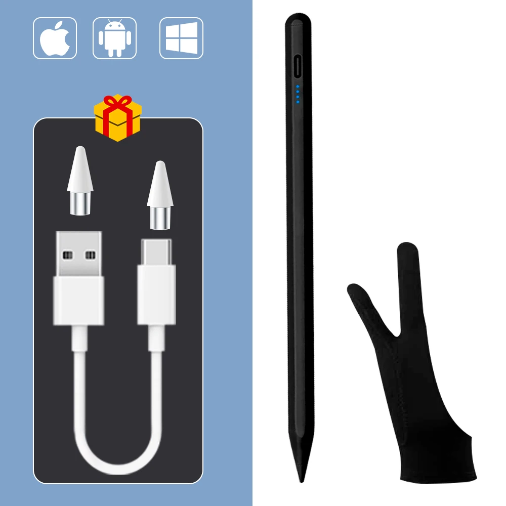 Universele stylus voor Android Ios Windows Ipad potlood met magnetische adsorptie tabletaccessoire voor Huawei Xiaomi Samsung potlood