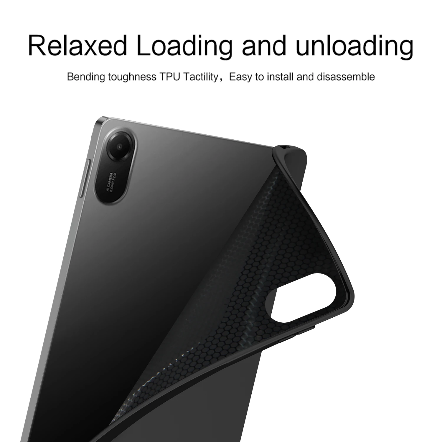 حافظة من السيليكون لهاتف Xiaomi Redmi Pad 2 2025 11 بوصة RedMi Pad2 غطاء مضاد للصدمات لهاتف RedMi Pad SE 11 8.7 Pro 12.1 غلاف من البولي يوريثان