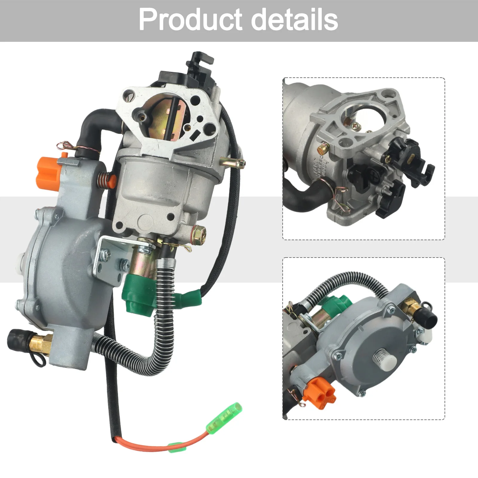 Dual Fuel NG Carburetor Kit Perfect for 4 5 KW to 10 KW Generators Fits All Power America APG3009 6000W Gas Generator