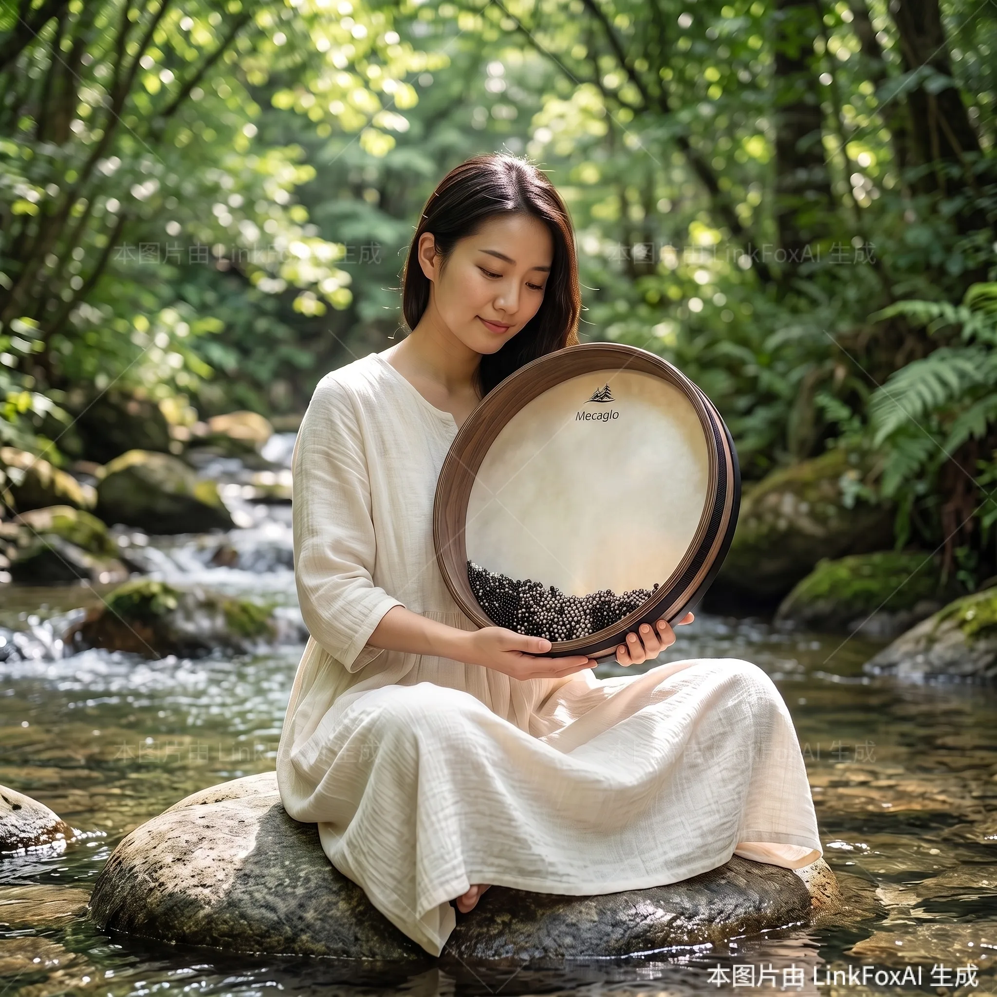 20 Foot Wave Drum Healing Instrument Wave Sound Sea Sound Stream Drum Meditation Yoga Meditation Inch