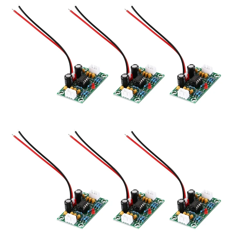 6X Mini Preamp Op Amp Module Amplifier Dual Channel NE5532 Preamplifier Tone Board 5 Times Wide Voltage 12-30V