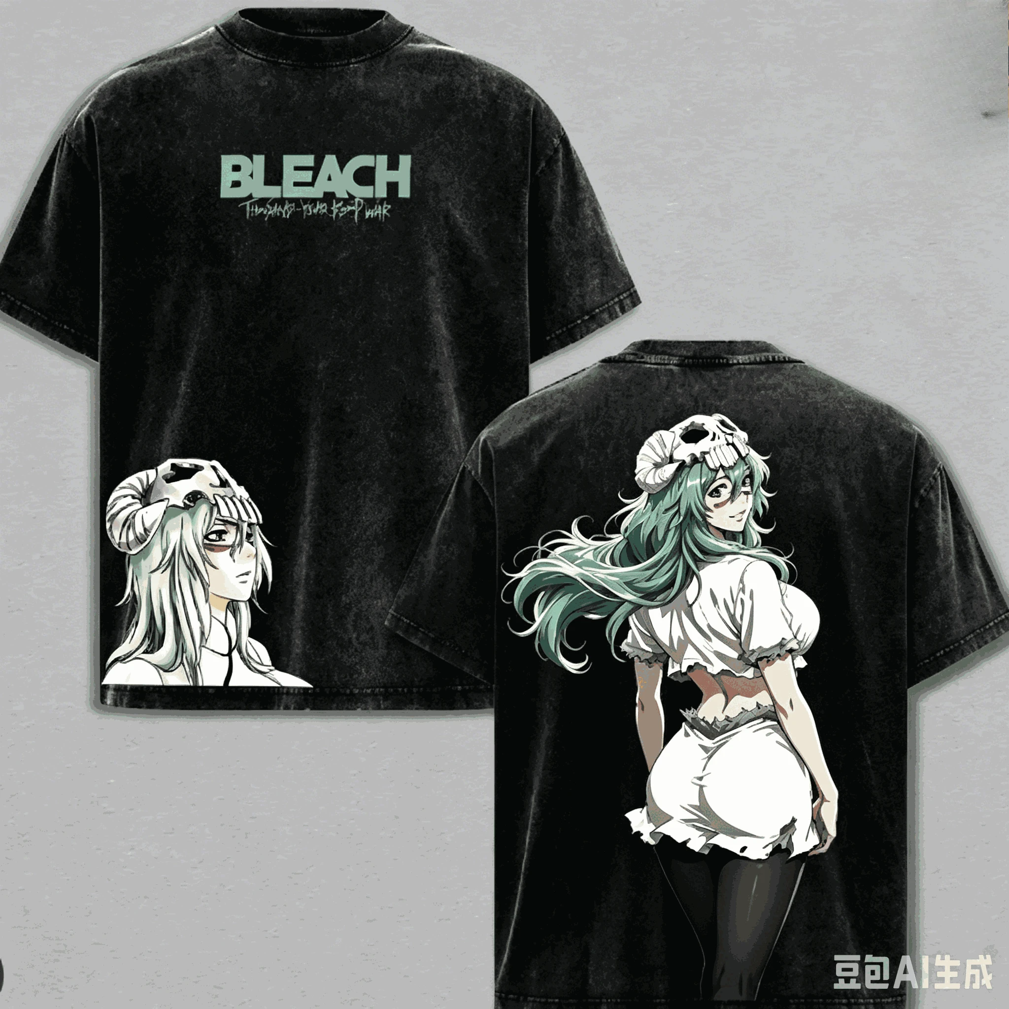 BLEACH Washed T-shirt Anime Lover Harajuku New Model Oversized Vintage Loose Streetwear Unisex high quality hot product tee soft