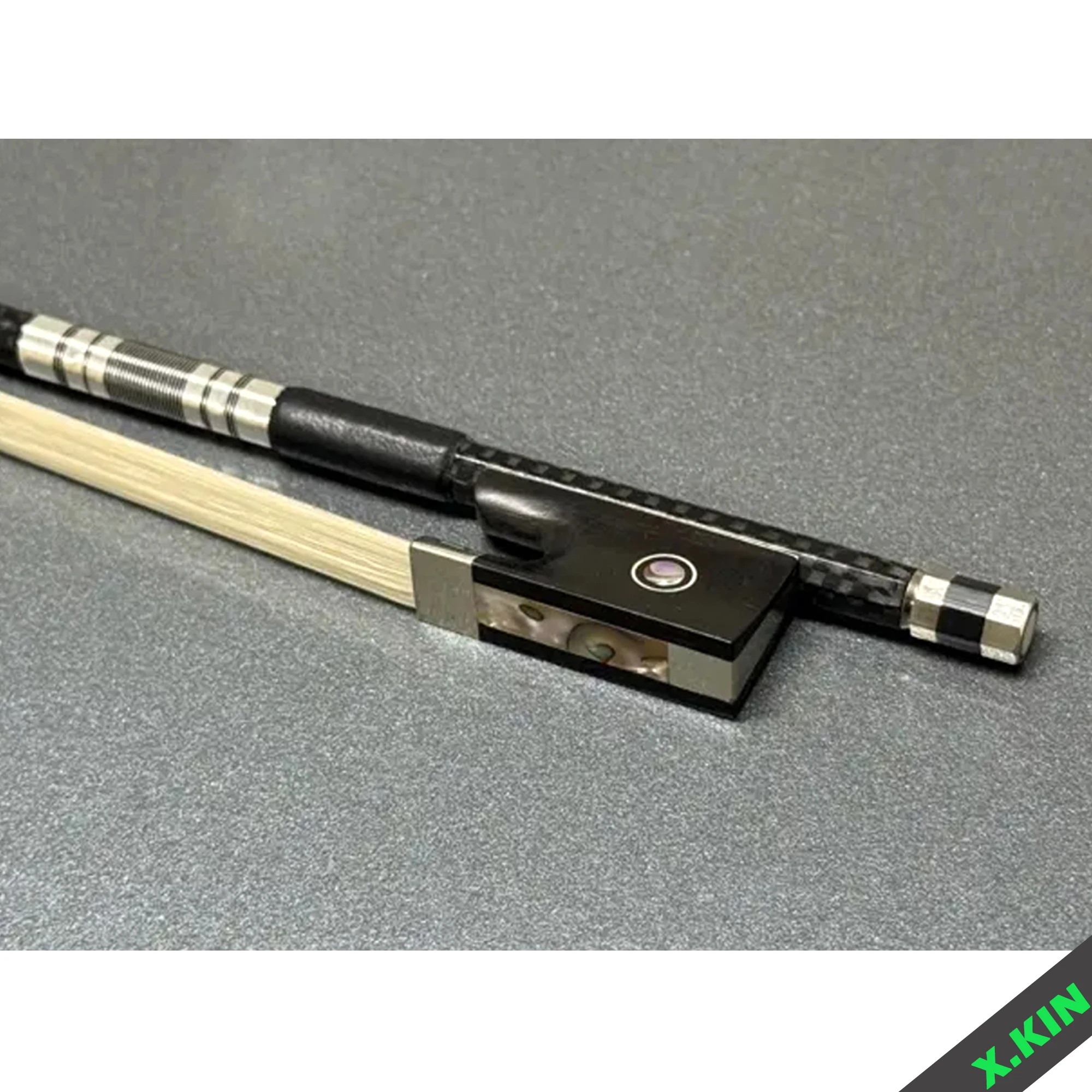 

High Quality Mesh Carbon Fiber Violin Bow 4/4 Mongolian Horse Hair