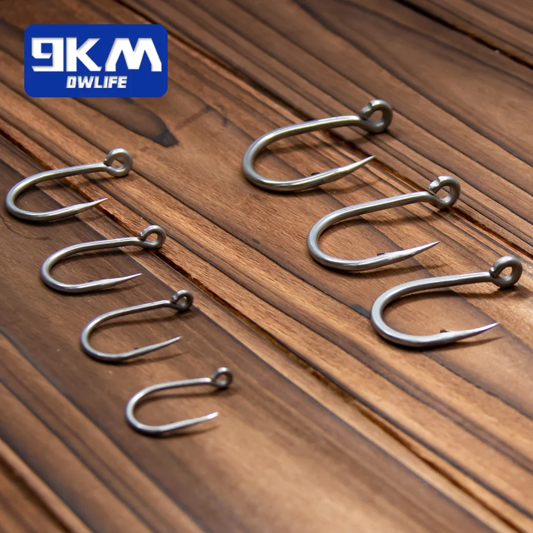 9KM Fishing Hook Saltwater 15~30Pcs Stainless Steel Heavy Duty Fishing Assist Hooks Big Carp Live Bait Jigging Hook Barbed Hook