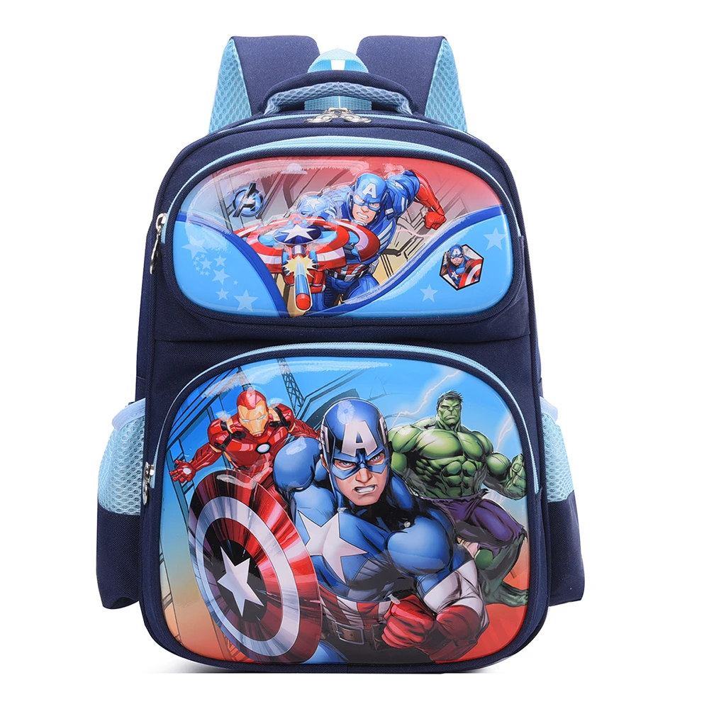 Primary School 1-3 Grades Students Backpack Load Reduction Spine Protection Cartoon Large Capacity Great Gift for Boys and Girls