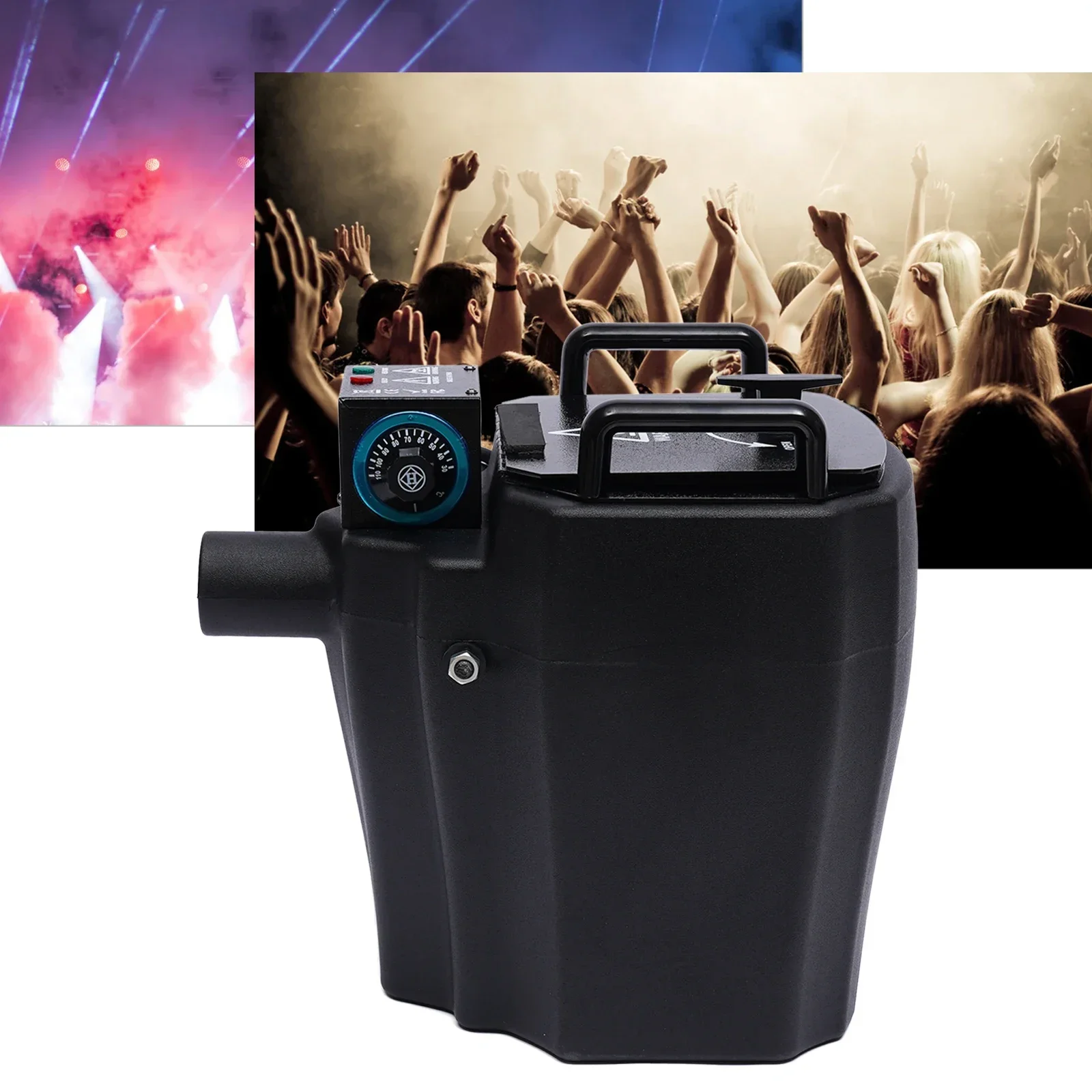 3500W Fog Machine DJ Party Fog Machine Floor Mist Machine for Halloween Concerts Nightclubs Weddings Carnival Party