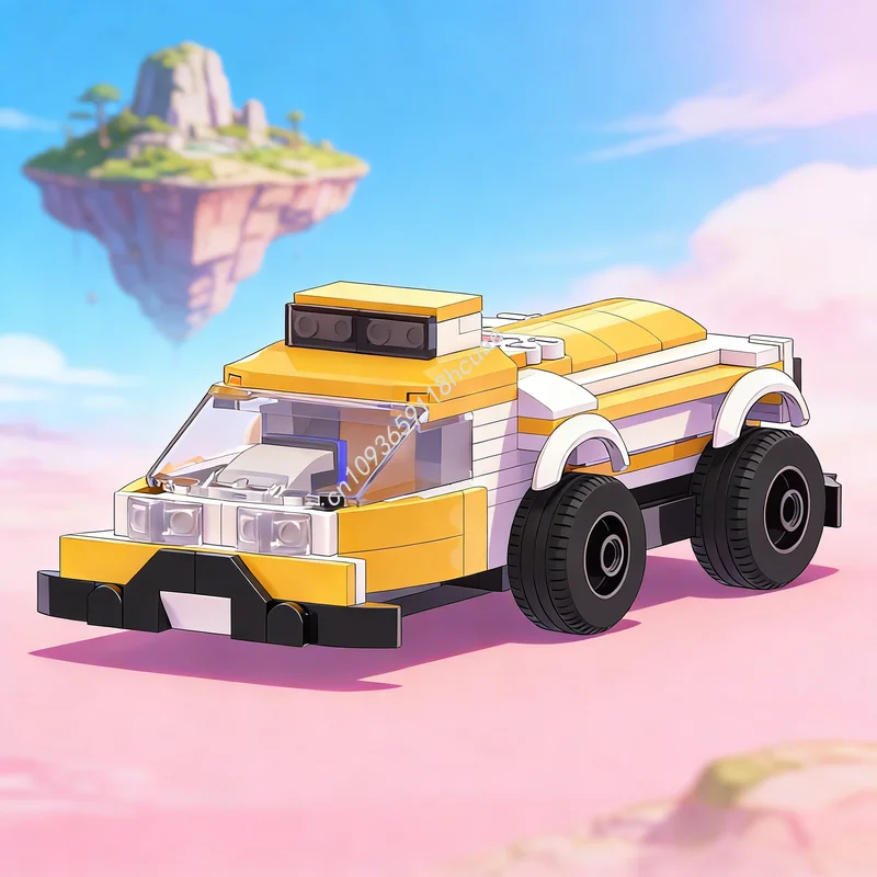 

205pcs MOC Space Celestial Rover Minifig Model Building Blocks DIY Toy Construction Creative Education Christmas Gifts Idea