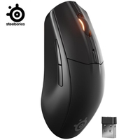SteelSeries Rival 3 Wireless Gen 2 Gaming Mouse 2.4GHz and Bluetooth 18000 DPI TrueMove Air Optical Sensor Game Mice