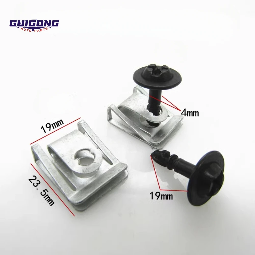 GUIGONG Engine Chassis Gearbox Lower Guard Fixed Screw Base Clip for BMW 3 Series, X5, X6,MINI Car Accessories