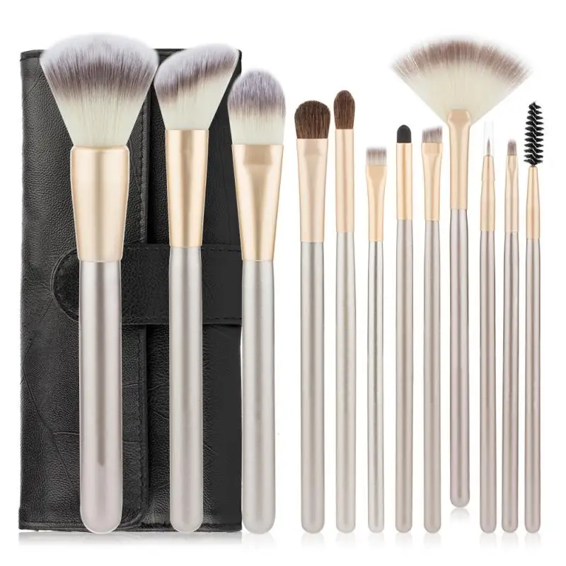 Set di pennelli per trucco ombretto Blending Foundation Powder Soft Brush Blush Beauty Eyelash strumento per il trucco del sopracciglio Maquiagem